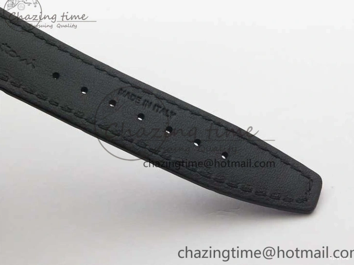 MIROTIME 0428 MoistureWicking Portofino Automatic RG IW356522 FKF 1:1 Best Edition Blue Dial on Black Croco Strap A 7109